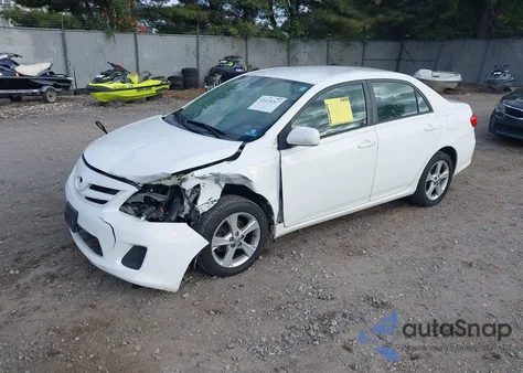 2011 Toyota Corolla Le from USA, damaged, VIN 2T1BU4EE6BC644412
